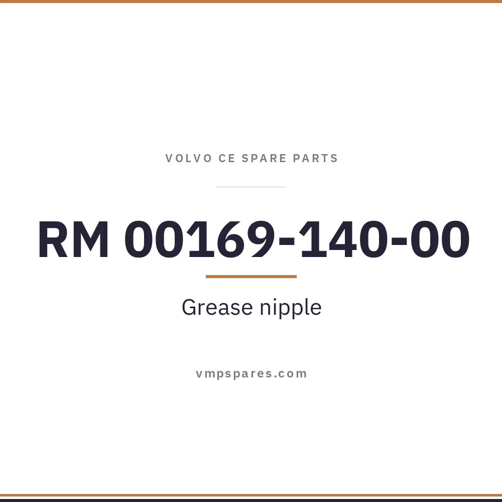 RM 00169-140-00 – Grease nipple
