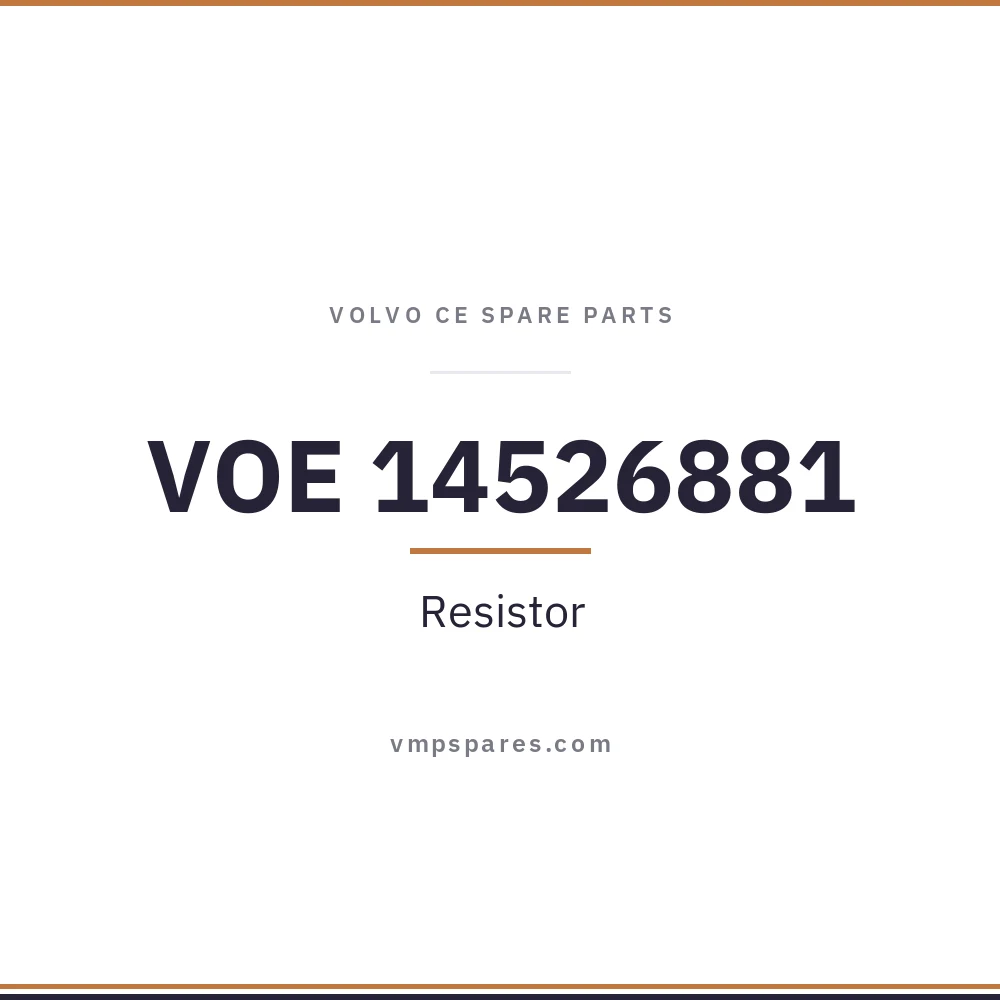 VOE 14526881 – Resistor
