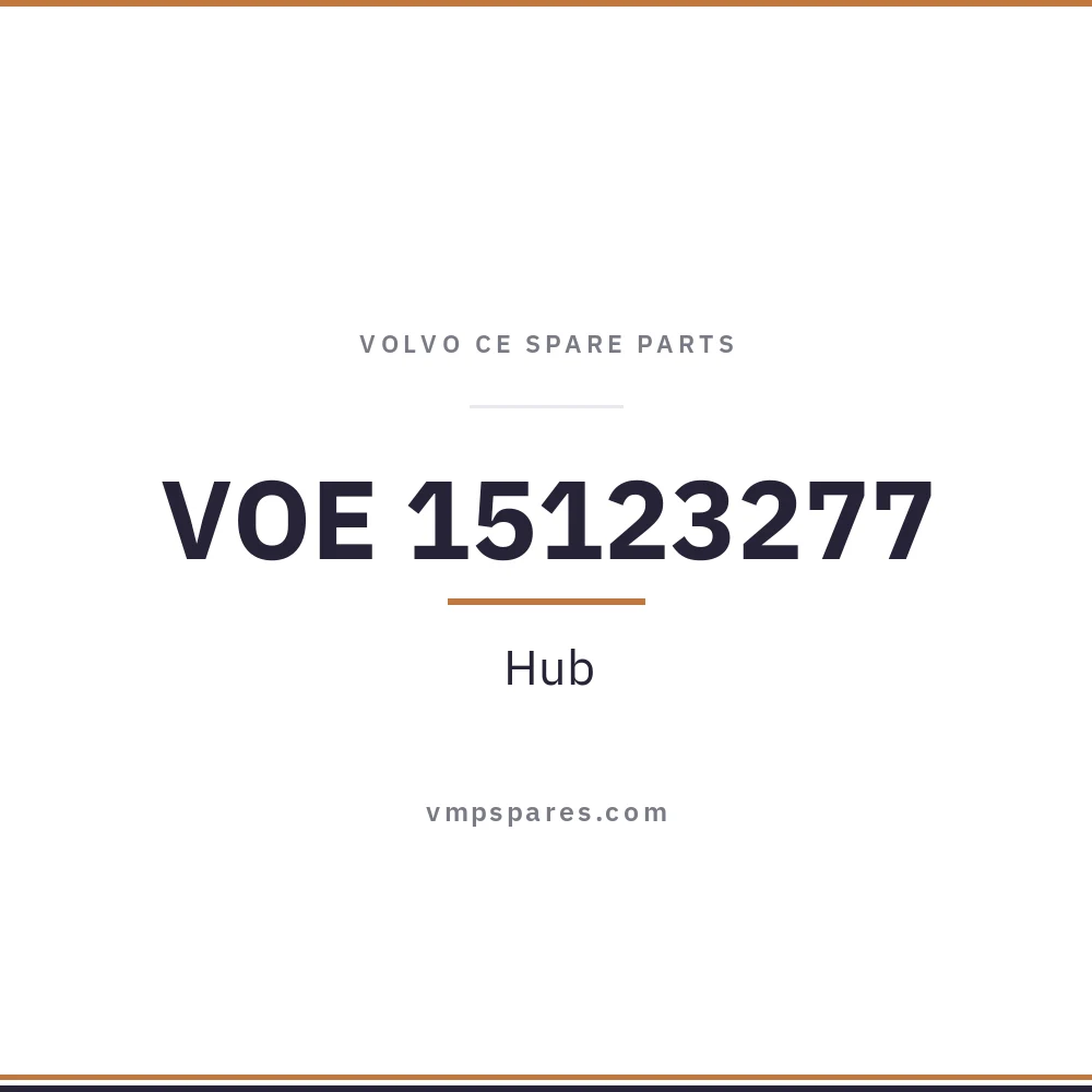 VOE 15123277 – Hub