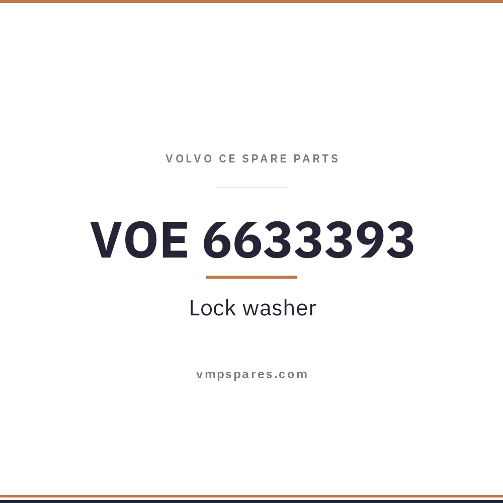 VOE 6633393 – Lock washer