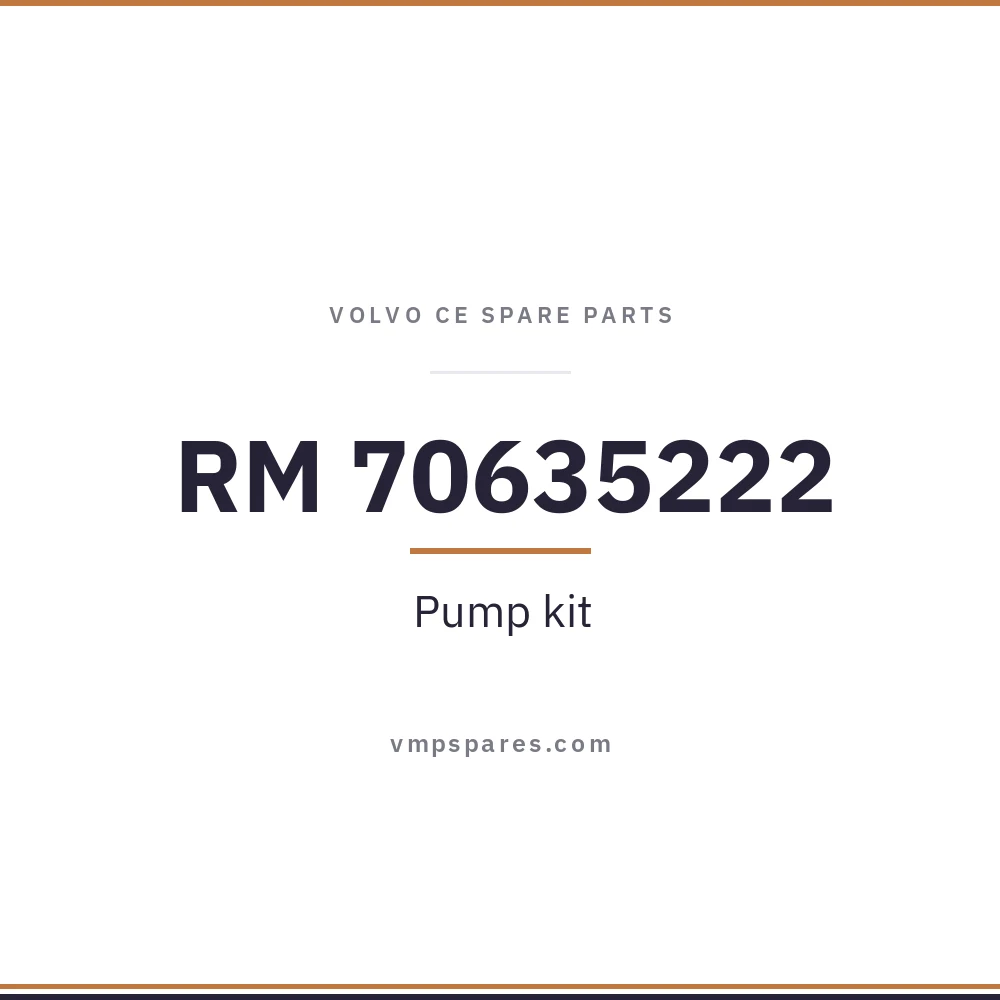 RM 70635222 – Pump kit