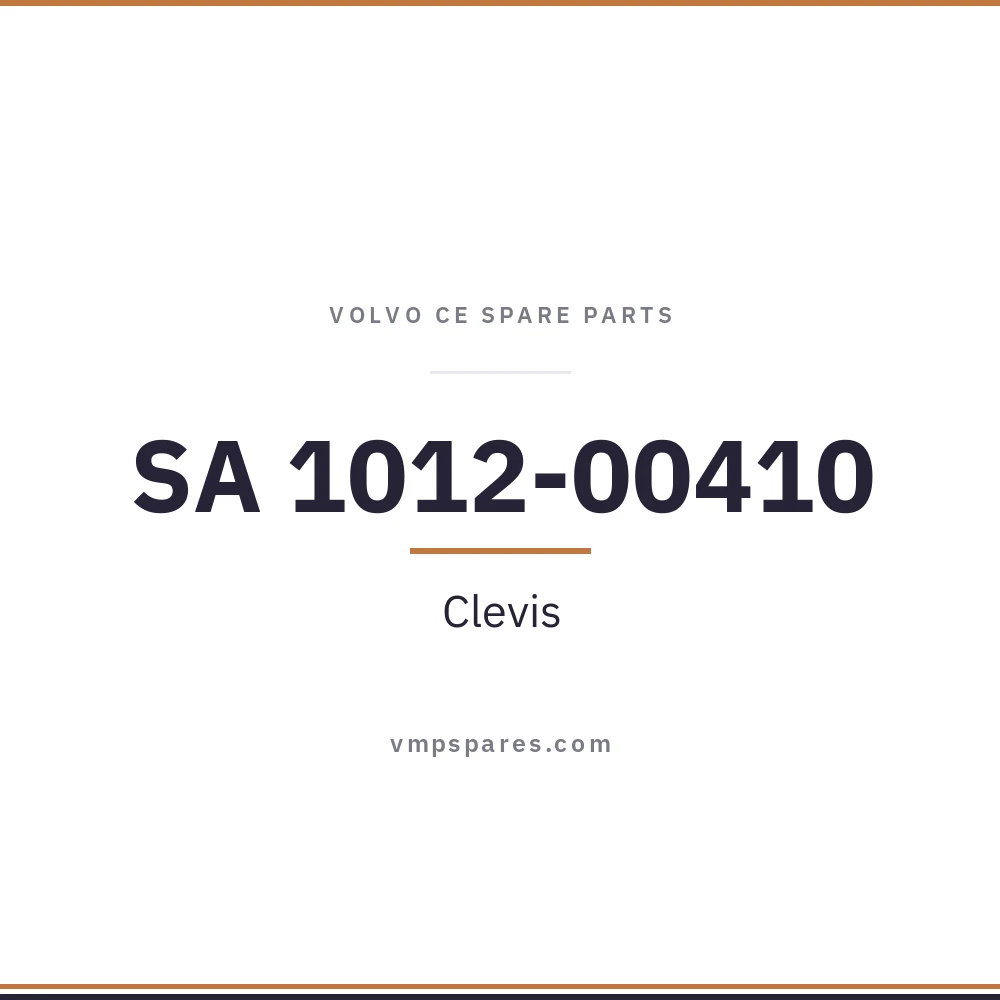 SA 1012-00410 – Clevis