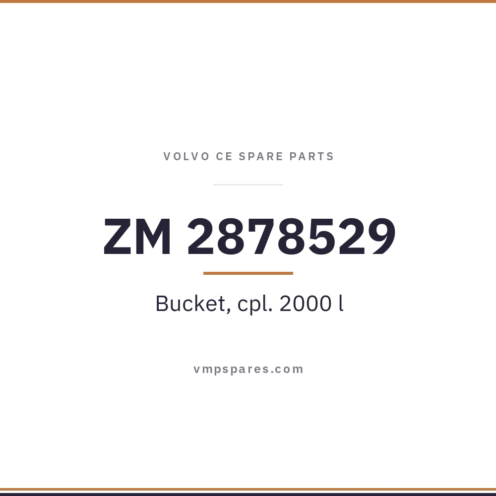 ZM 2878529 – Bucket, cpl. 2000 l