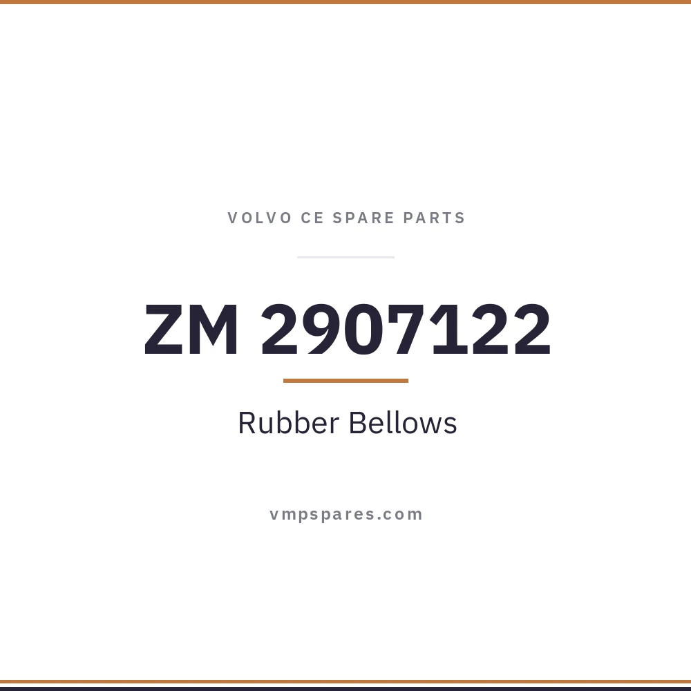 ZM 2907122 – Rubber Bellows