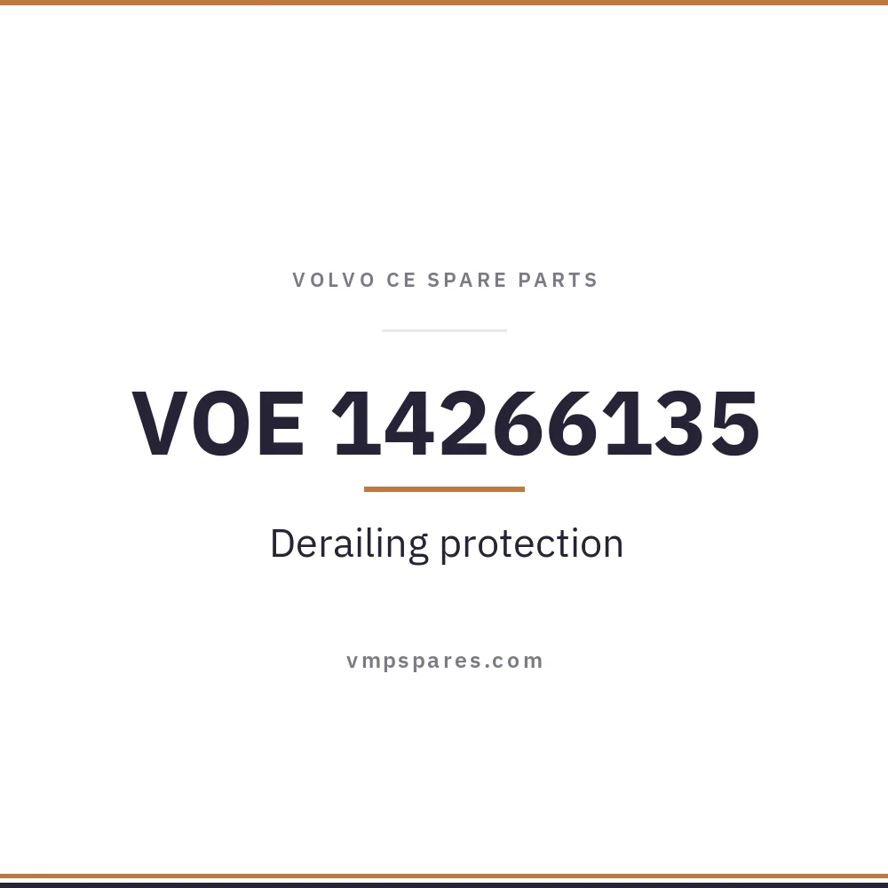 VOE 14266135 – Derailing protection