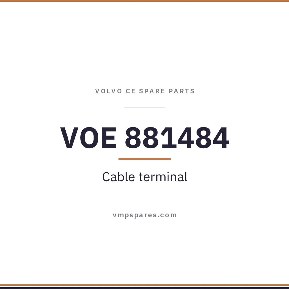 VOE 881484 – Cable terminal