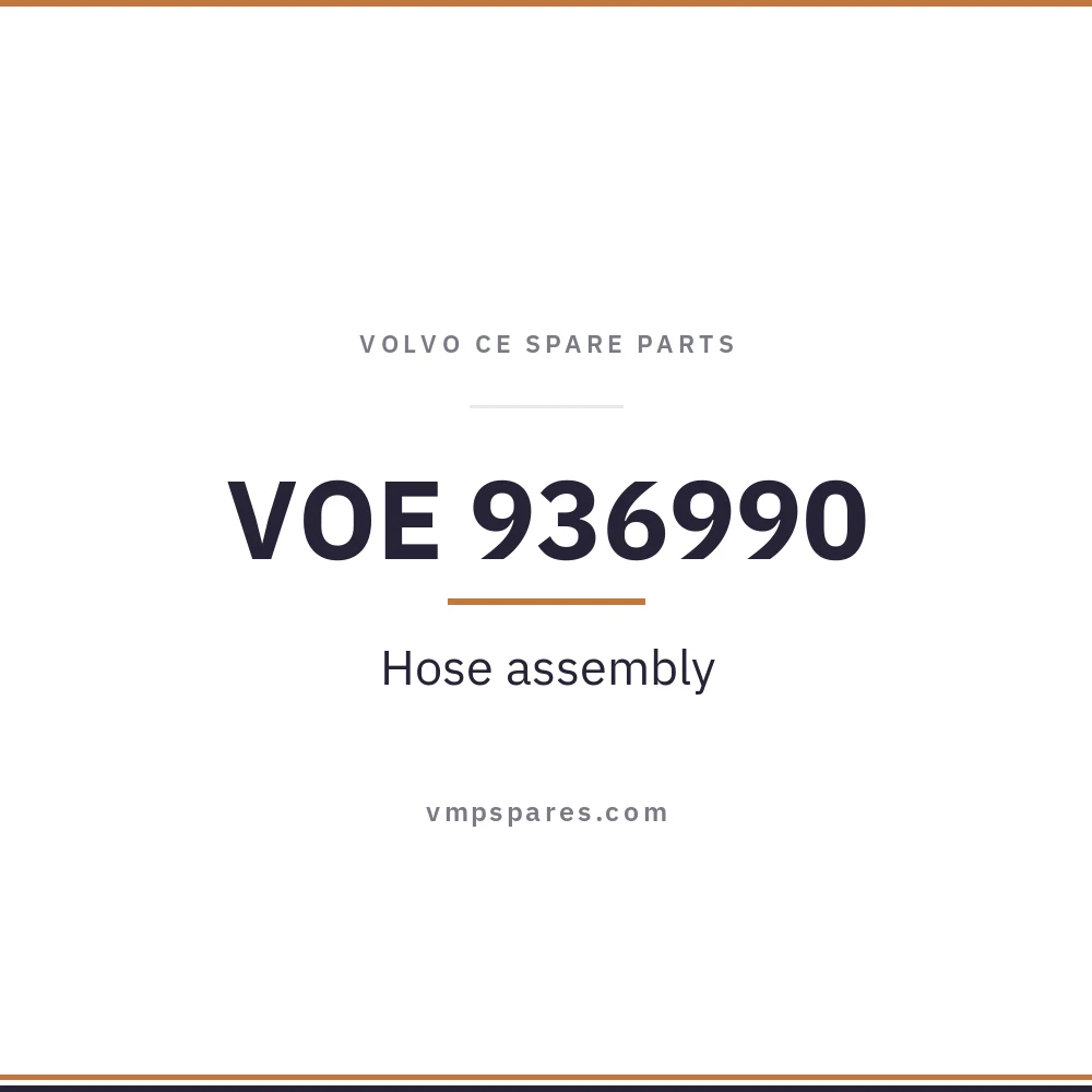 VOE 936990 – Hose assembly