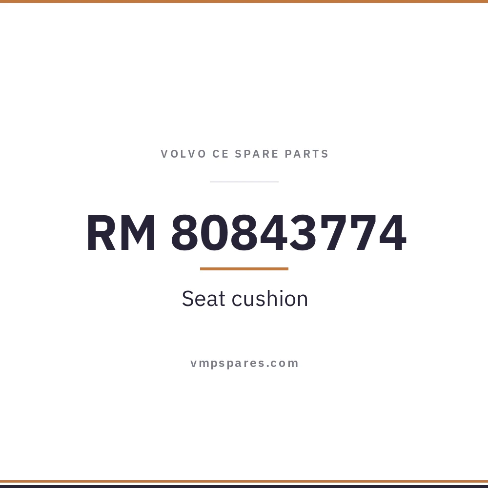 RM 80843774 – Seat cushion