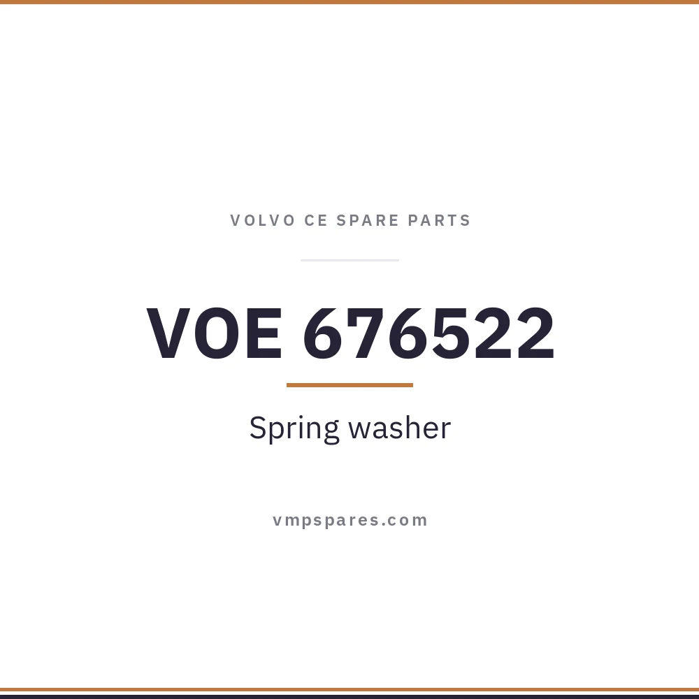 VOE 676522 – Spring washer