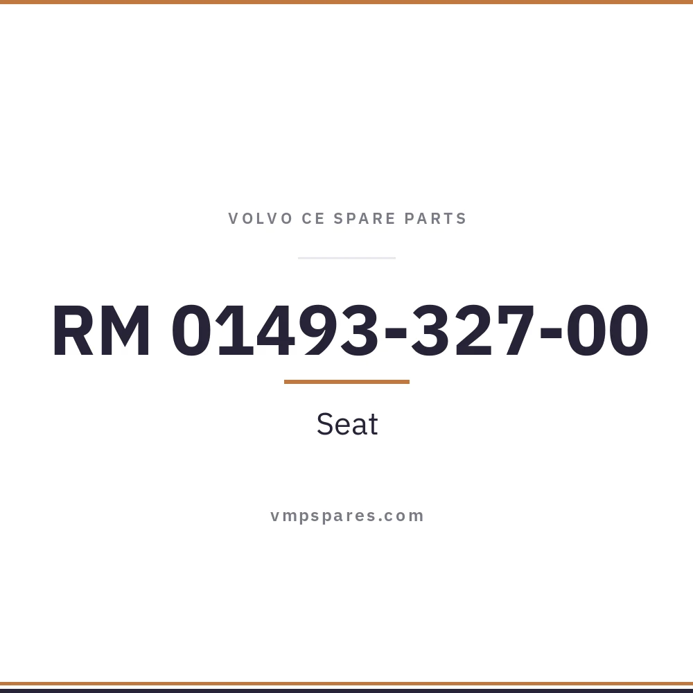 RM 01493-327-00 – Seat