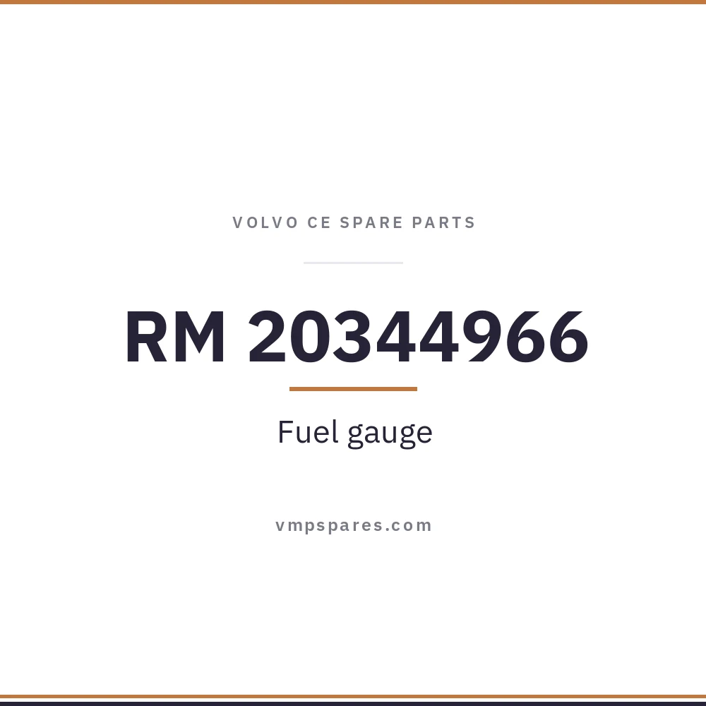 RM 20344966 – Fuel gauge