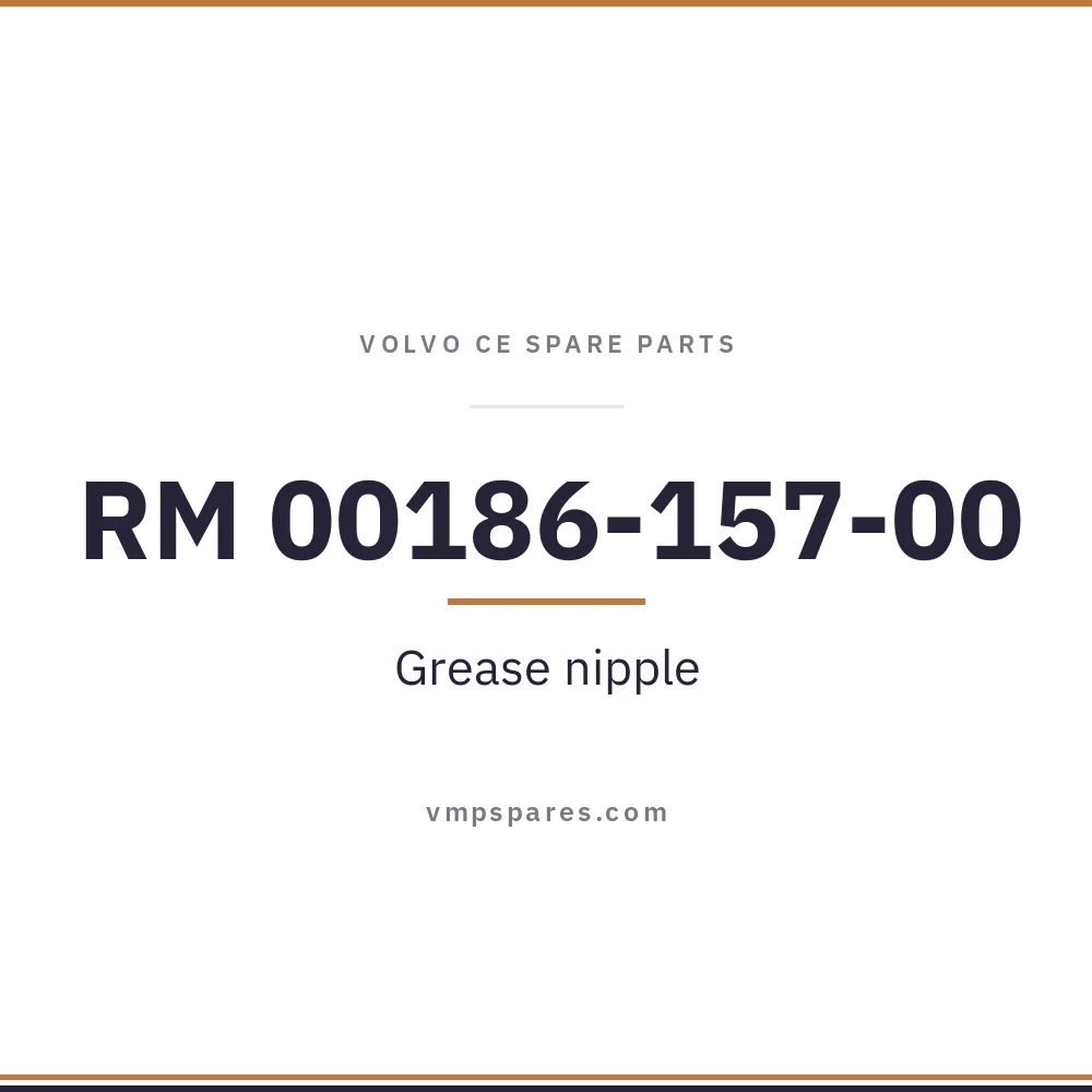 RM 00186-157-00 – Grease nipple
