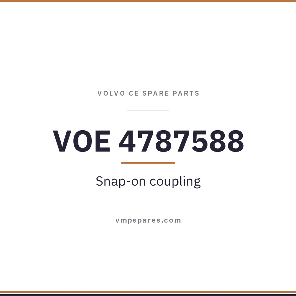 VOE 4787588 – Snap-on coupling