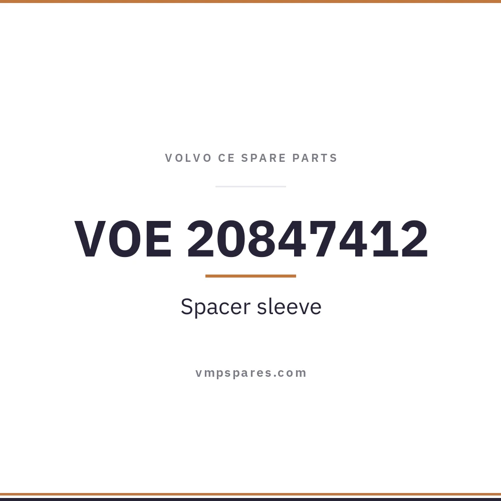 VOE 20847412 – Spacer sleeve
