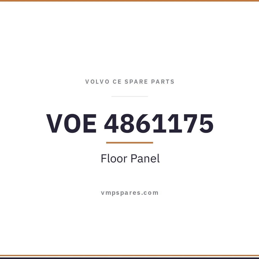VOE 4861175 – Floor Panel