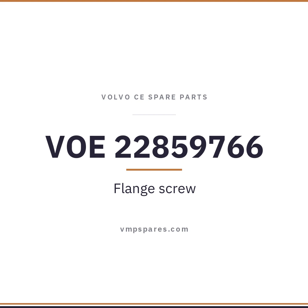 VOE 22859766 – Flange screw