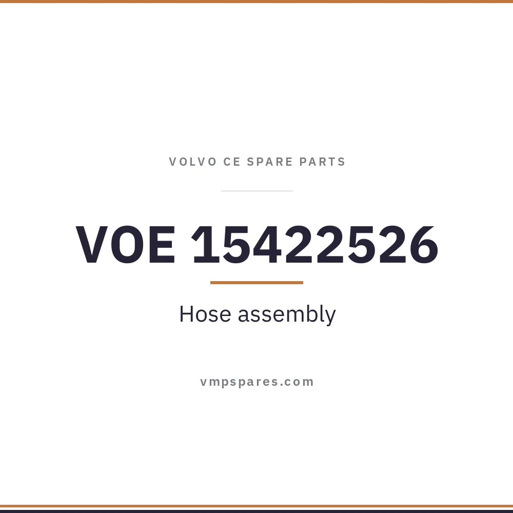 VOE 15422526 – Hose assembly