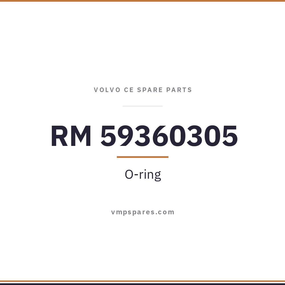 RM 59360305 – O-ring
