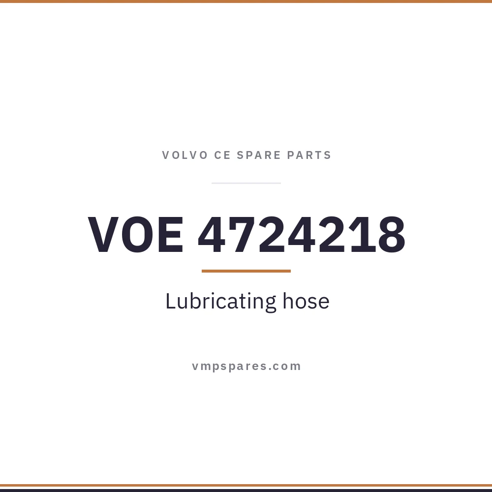VOE 4724218 – Lubricating hose