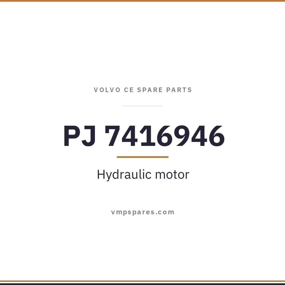 PJ 7416946 – Hydraulic motor