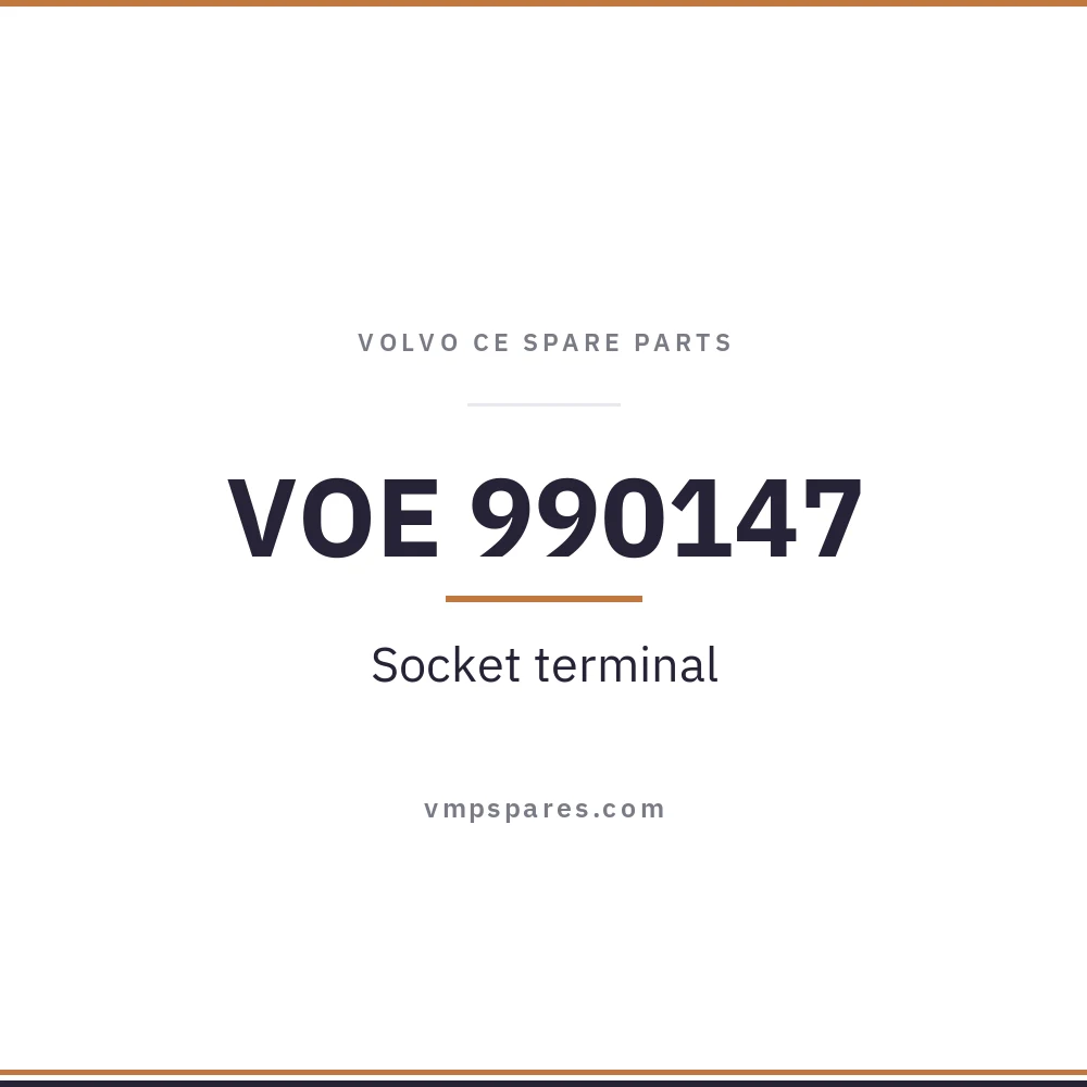 VOE 990147 – Socket terminal