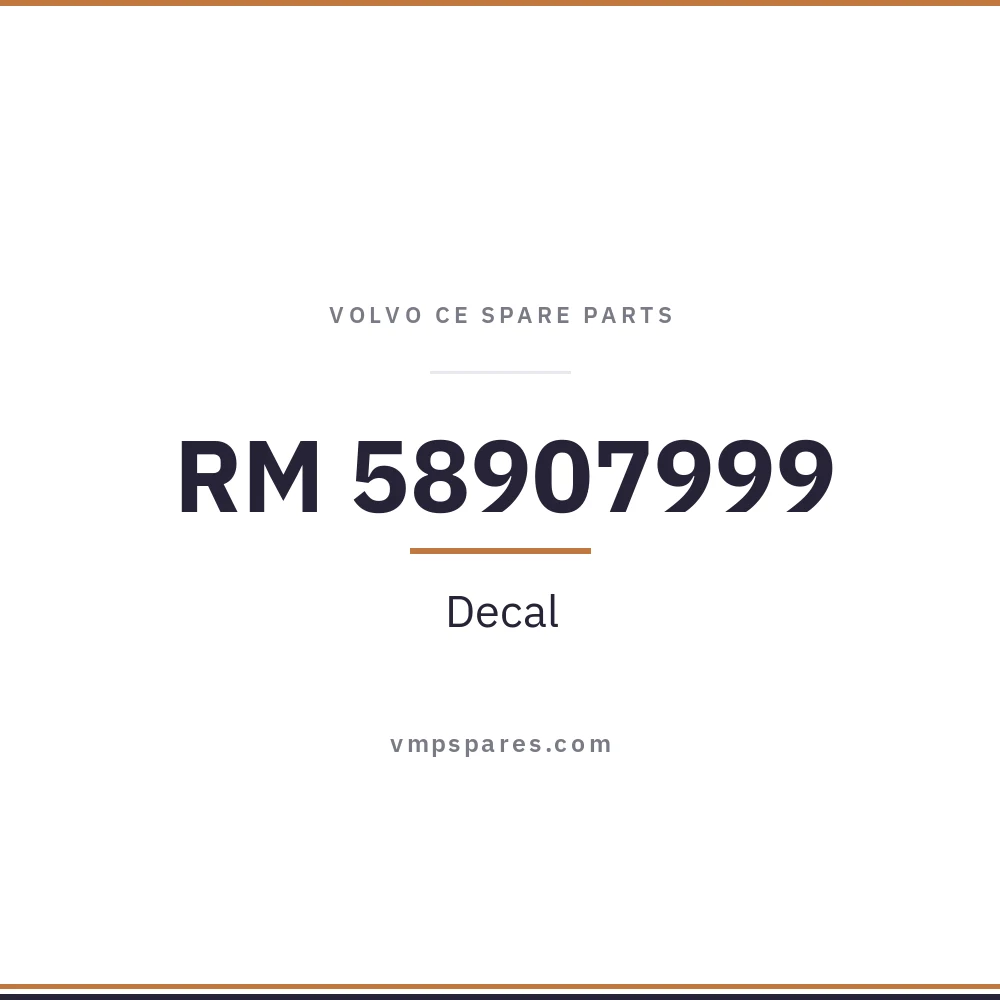RM 58907999 – Decal