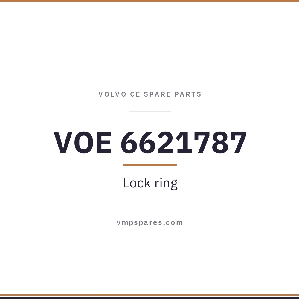 VOE 6621787 – Lock ring