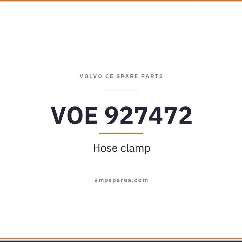 VOE 927472 – Hose clamp