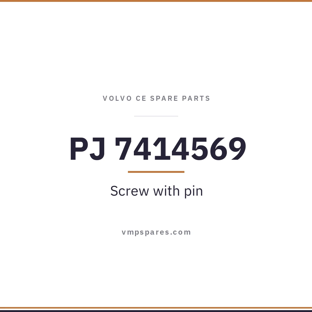 PJ 7414569 – Screw with pin