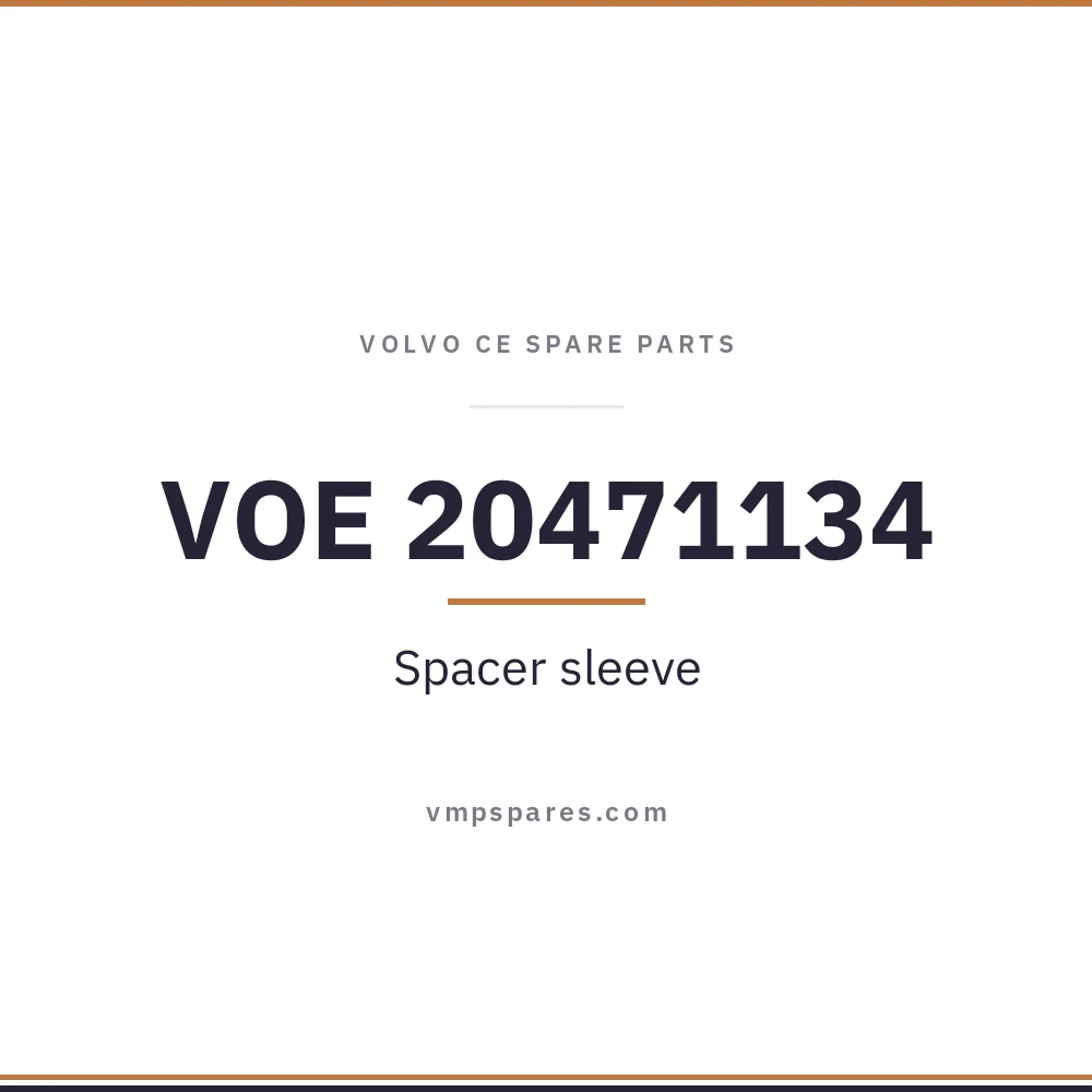 VOE 20471134 – Spacer sleeve
