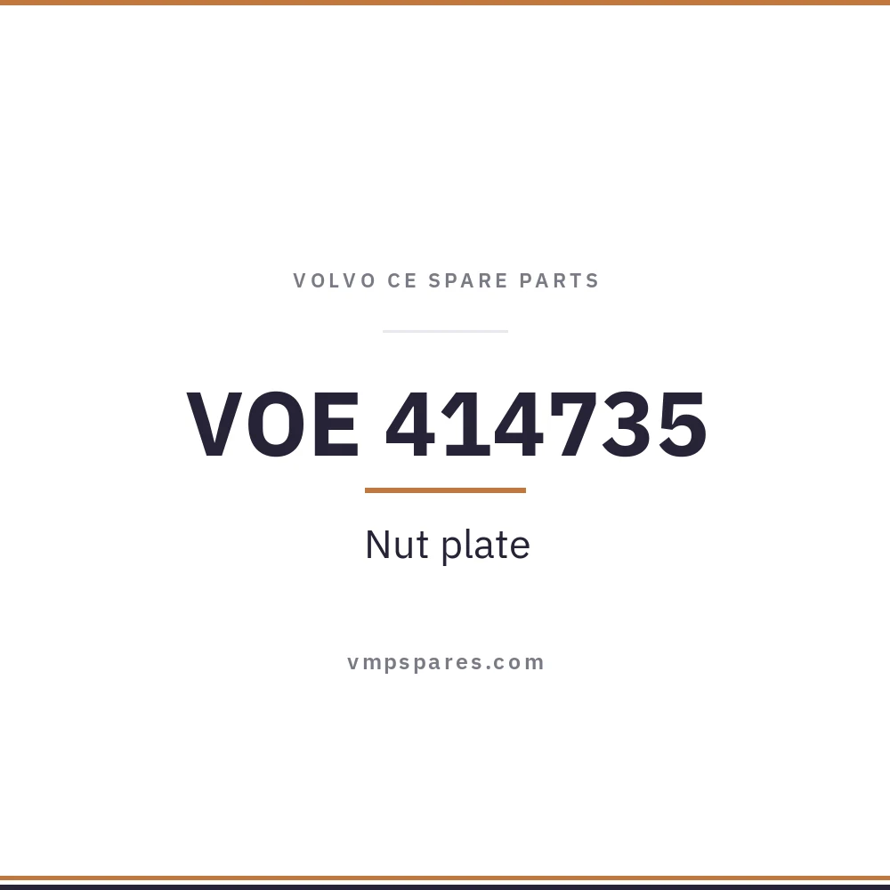 VOE 414735 – Nut plate