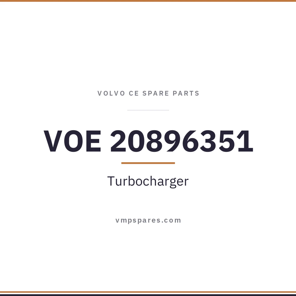 VOE 20896351 – Turbocharger