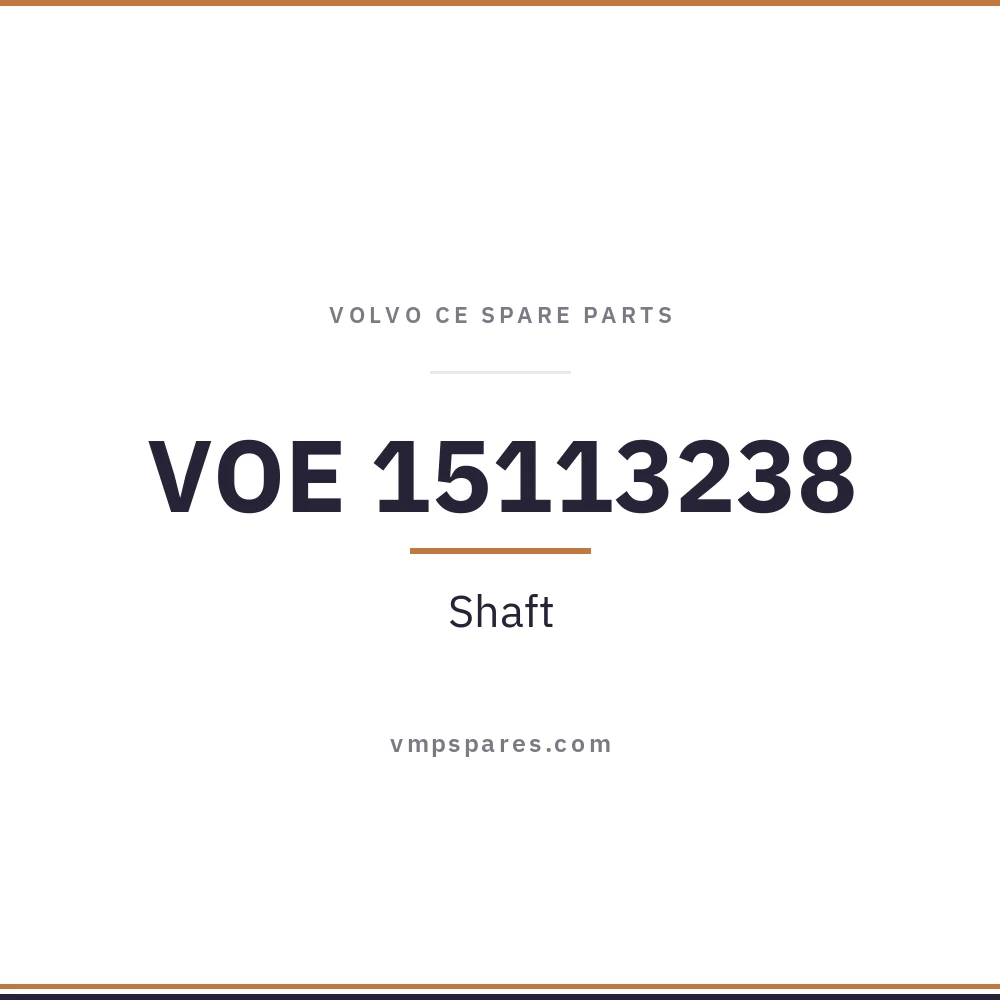 VOE 15113238 – Shaft