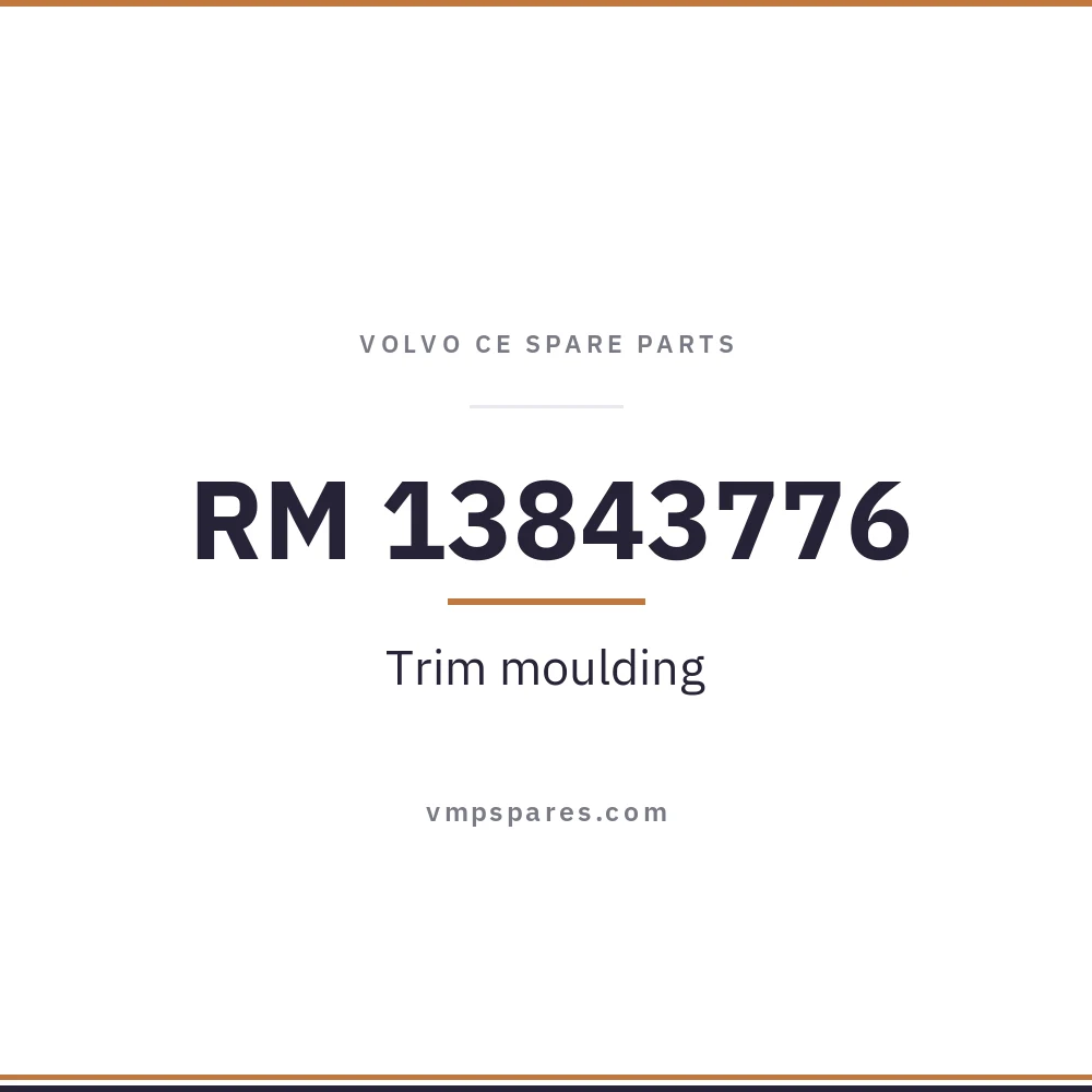 RM 13843776 – Trim moulding