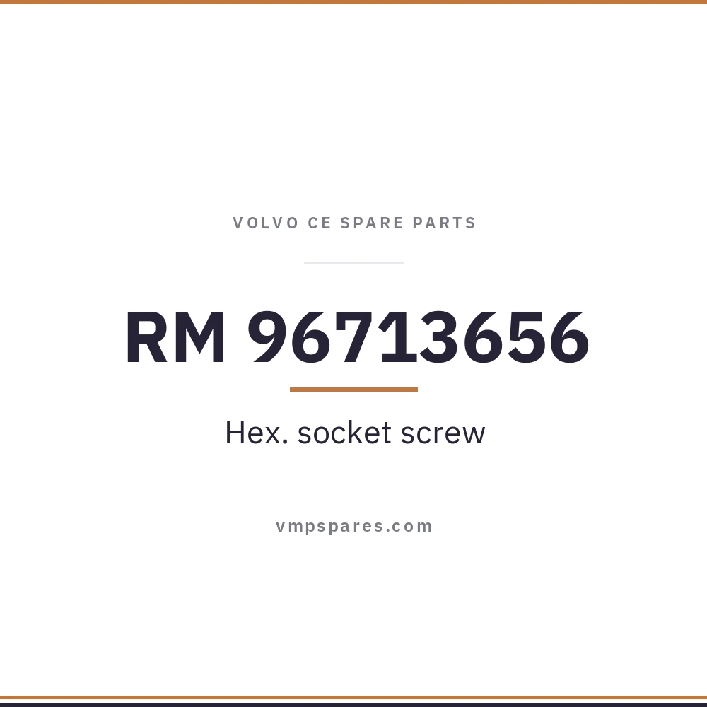 RM 96713656 – Hex. socket screw