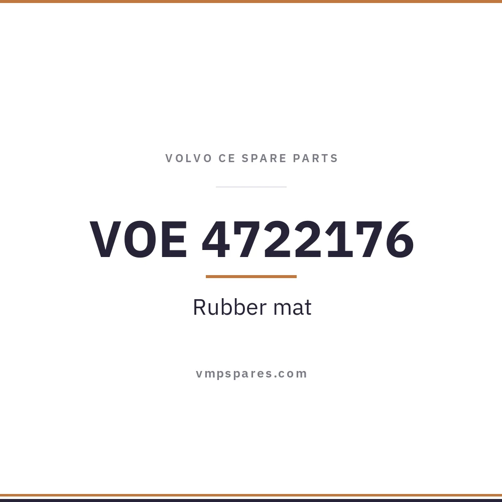 VOE 4722176 – Rubber mat