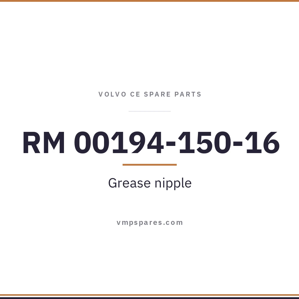 RM 00194-150-16 – Grease nipple