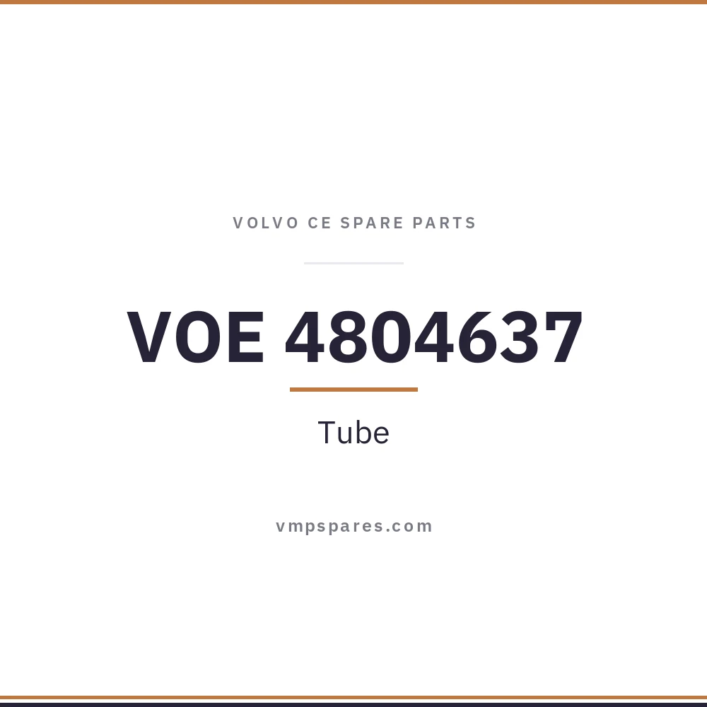 VOE 4804637 – Tube