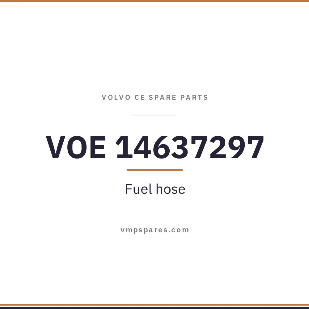 VOE 14637297 – Fuel hose