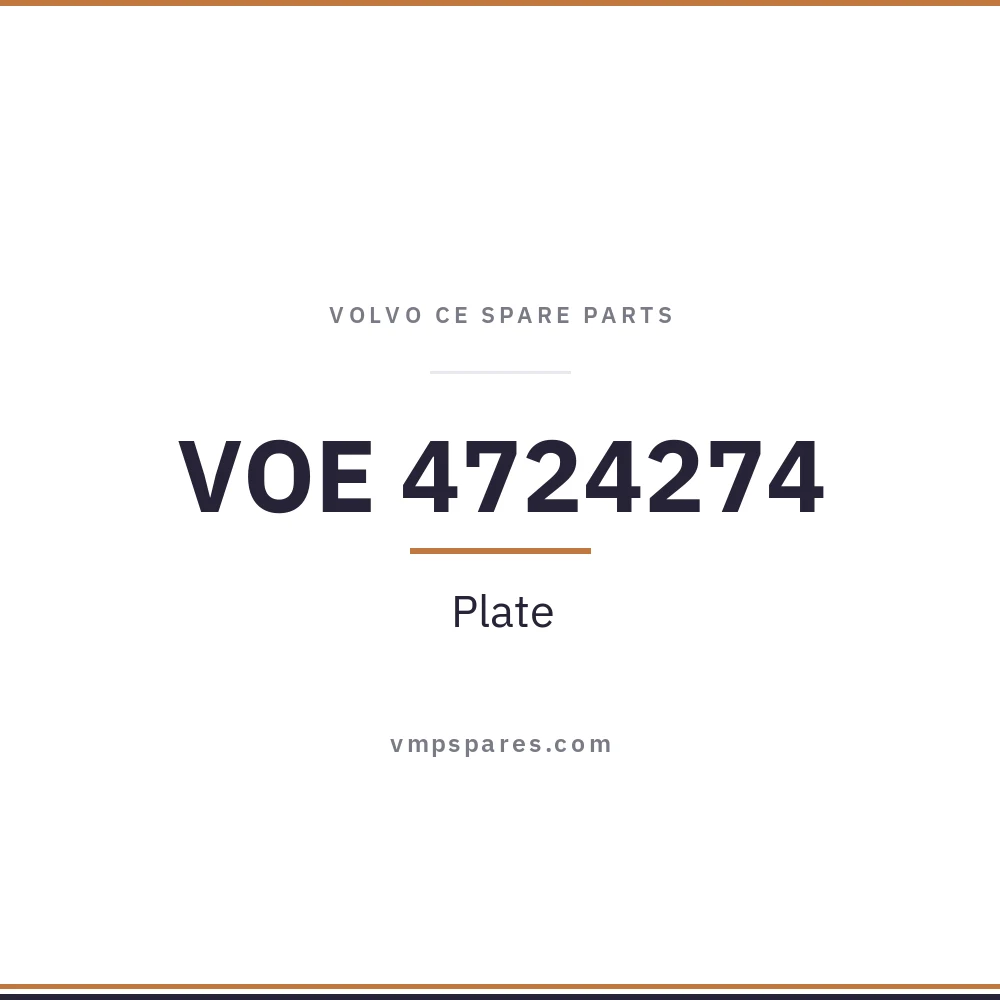 VOE 4724274 – Plate