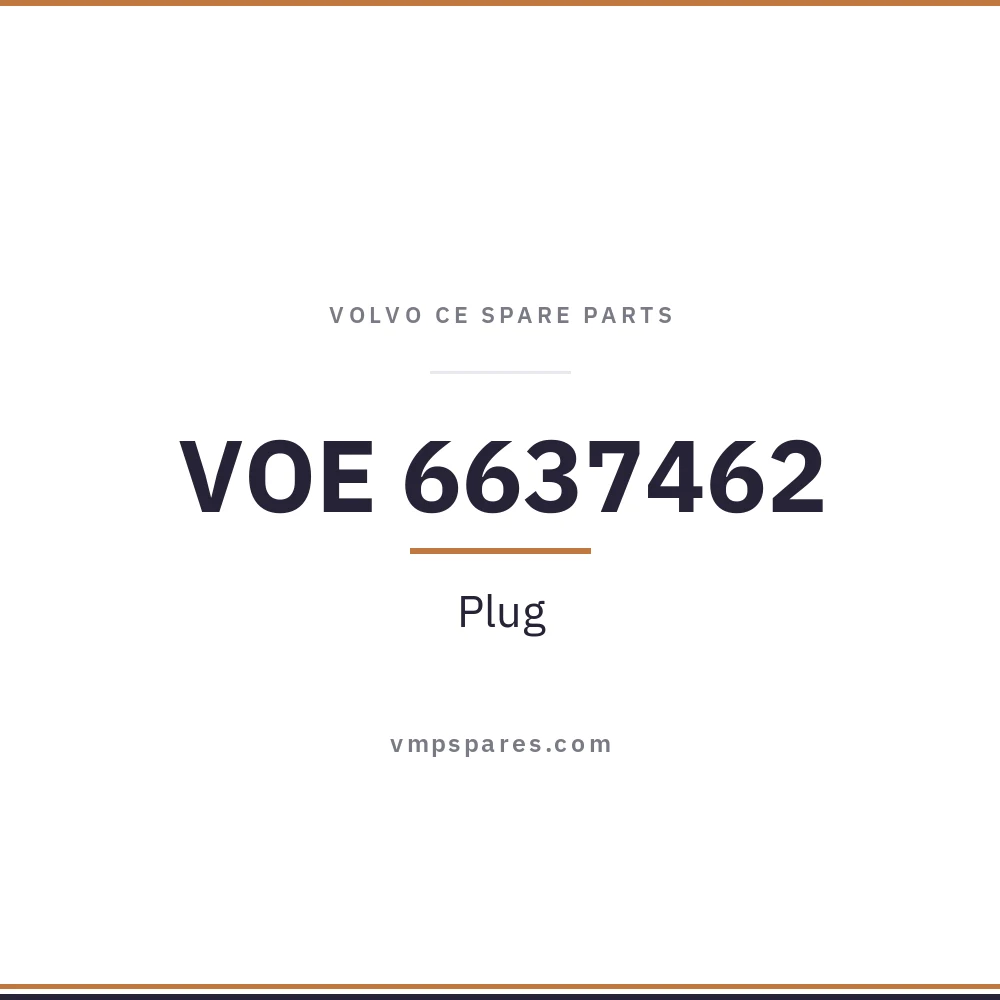 VOE 6637462 – Plug