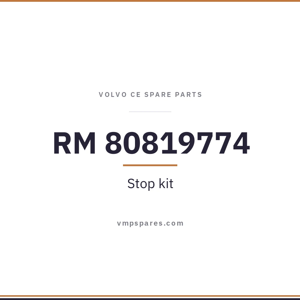 RM 80819774 – Stop kit