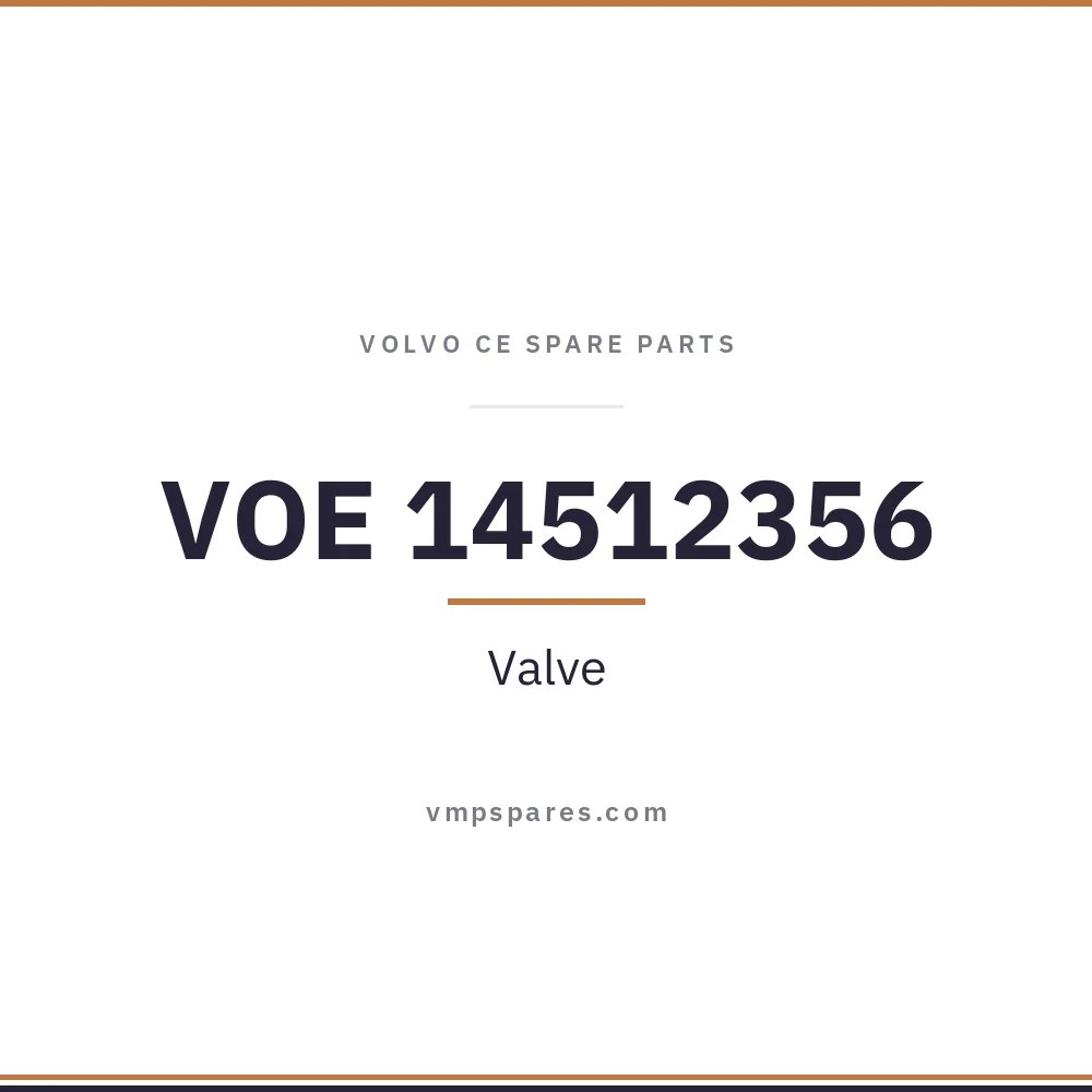 VOE 14512356 – Valve