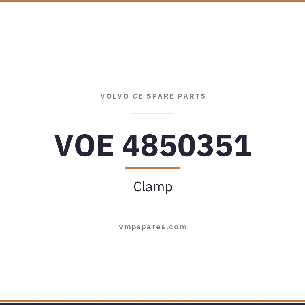 VOE 4850351 – Clamp
