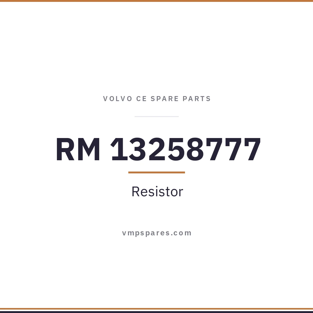 RM 13258777 – Resistor