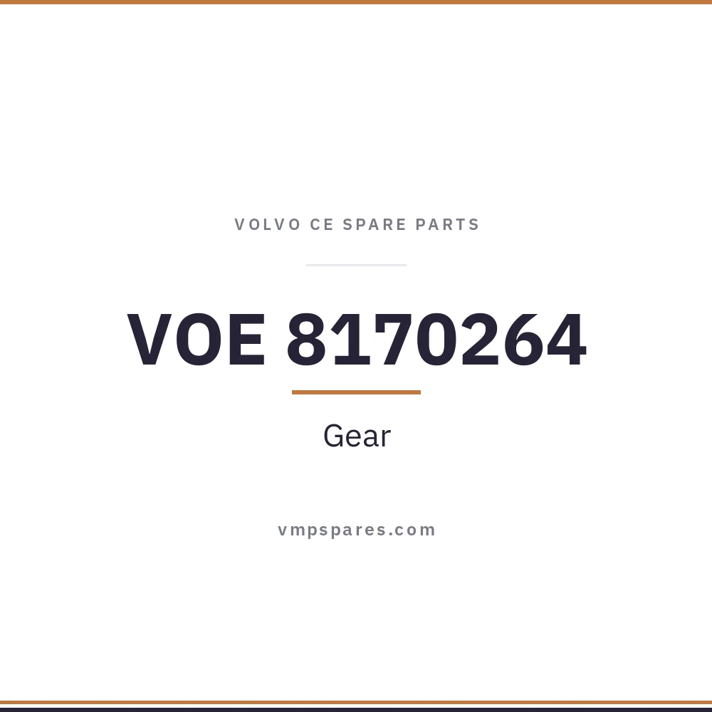 VOE 8170264 – Gear