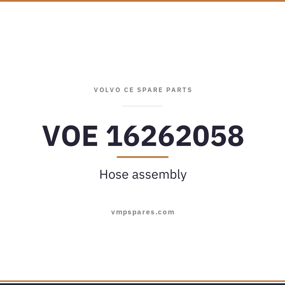 VOE 16262058 – Hose assembly