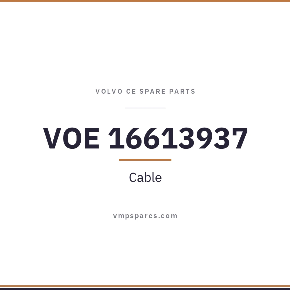 VOE 16613937 – Cable