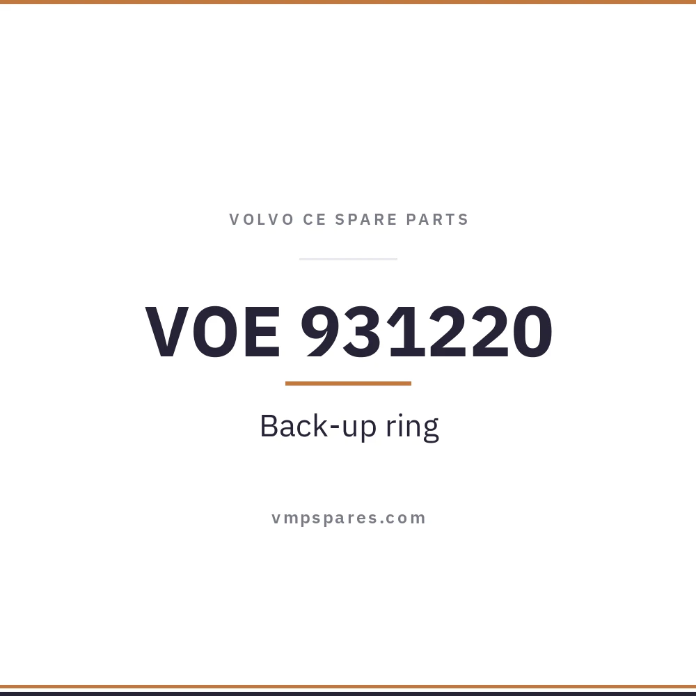 VOE 931220 – Back-up ring