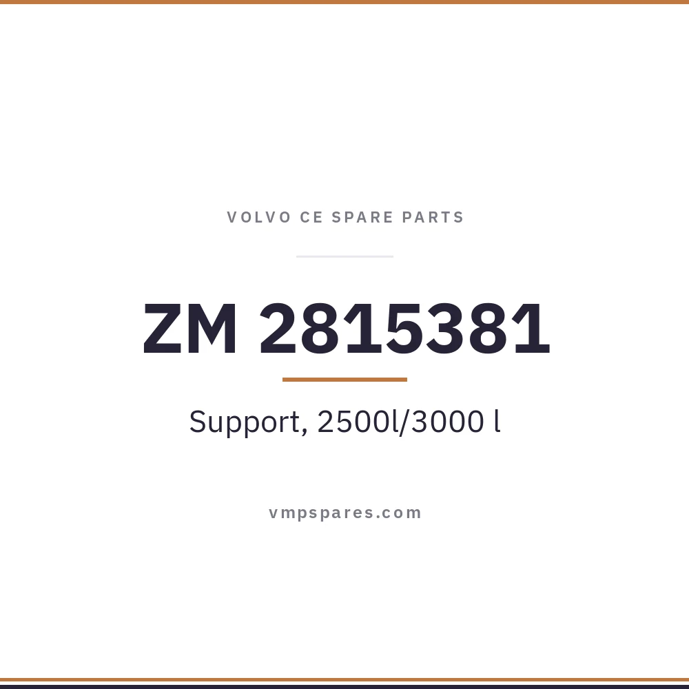 ZM 2815381 – Support, 2500l/3000 l